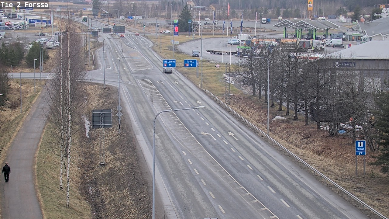 Weather Camera Image Road 2 Forssa, Forssa, Kanta-Häme
