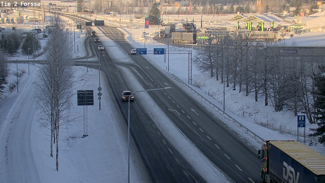 Weather Camera Image Väg 2 Forssa, Forssa, Kanta-Häme