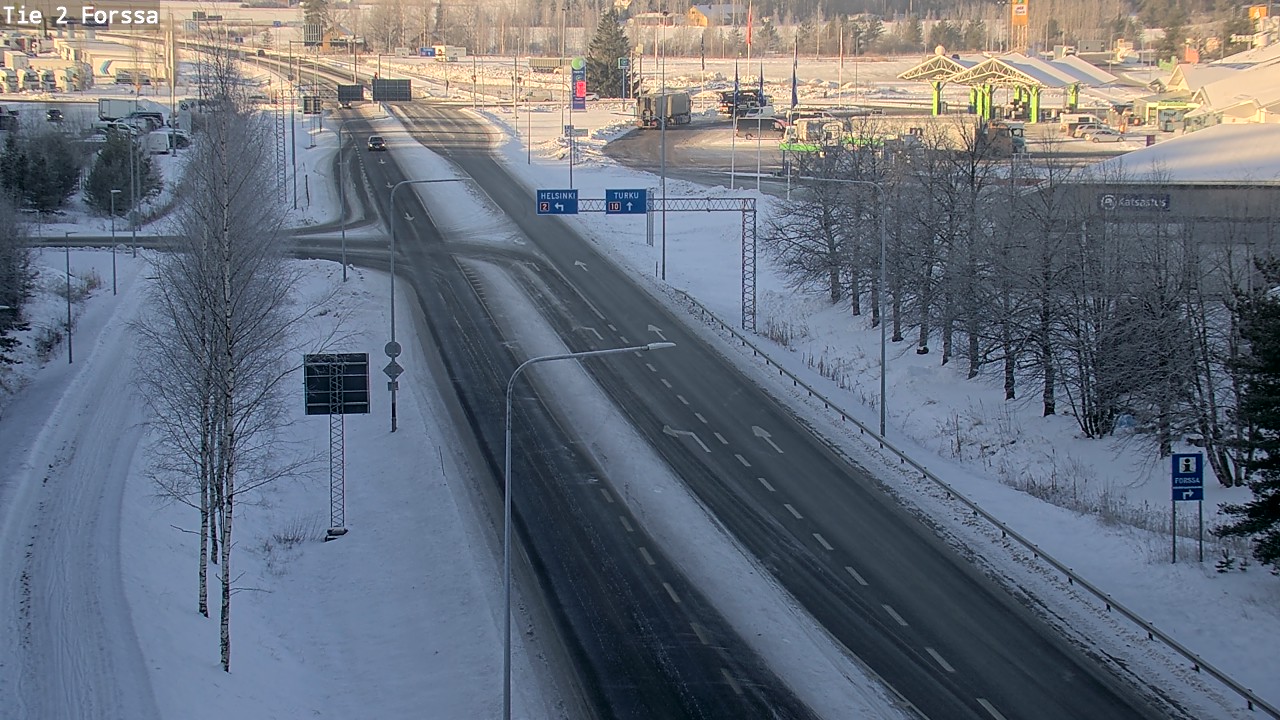 Weather Camera Image Road 2 Forssa, Forssa, Kanta-Häme