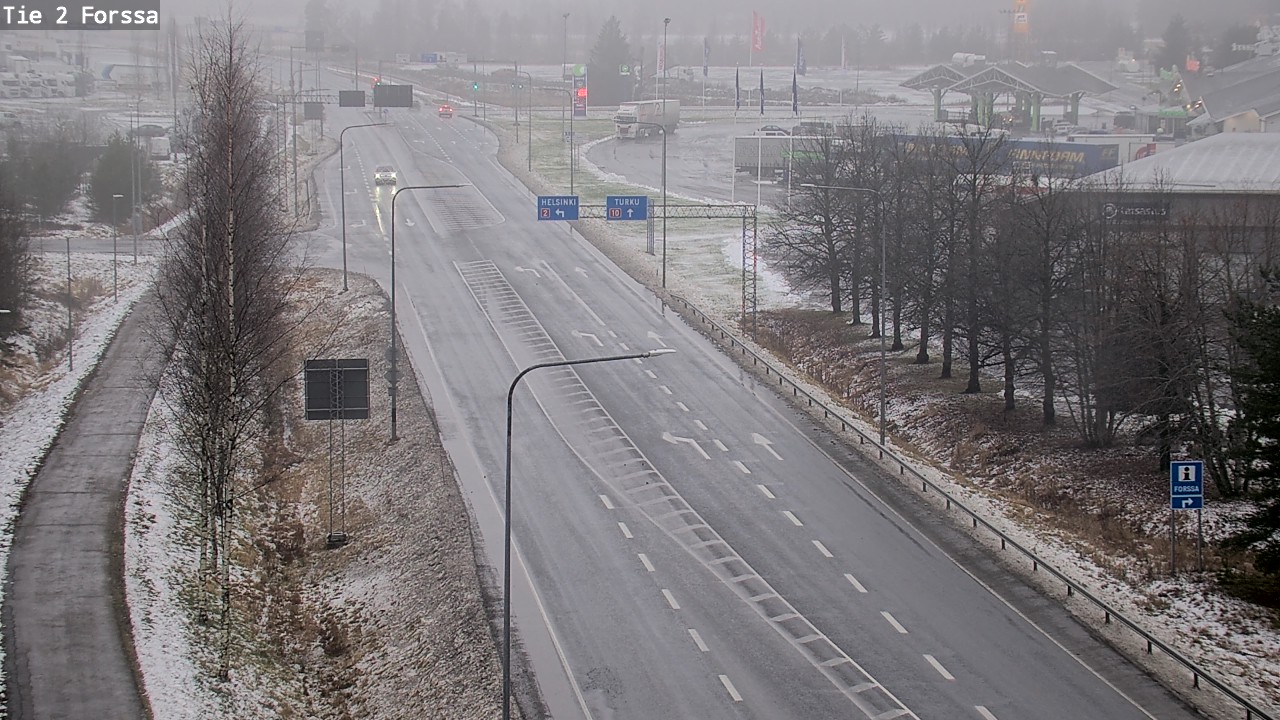 Weather Camera Image Väg 2 Forssa, Forssa, Kanta-Häme
