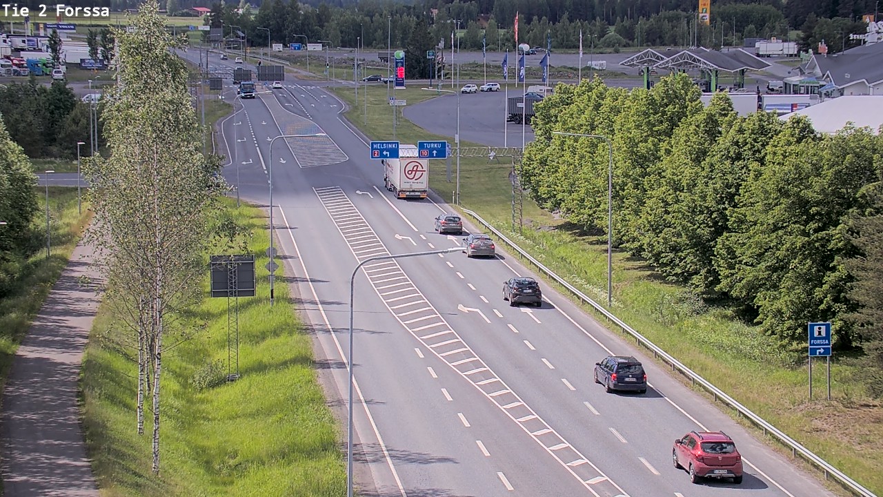 Kelikamerat Kuva Tie 2 Forssa, Forssa, Kanta-Häme