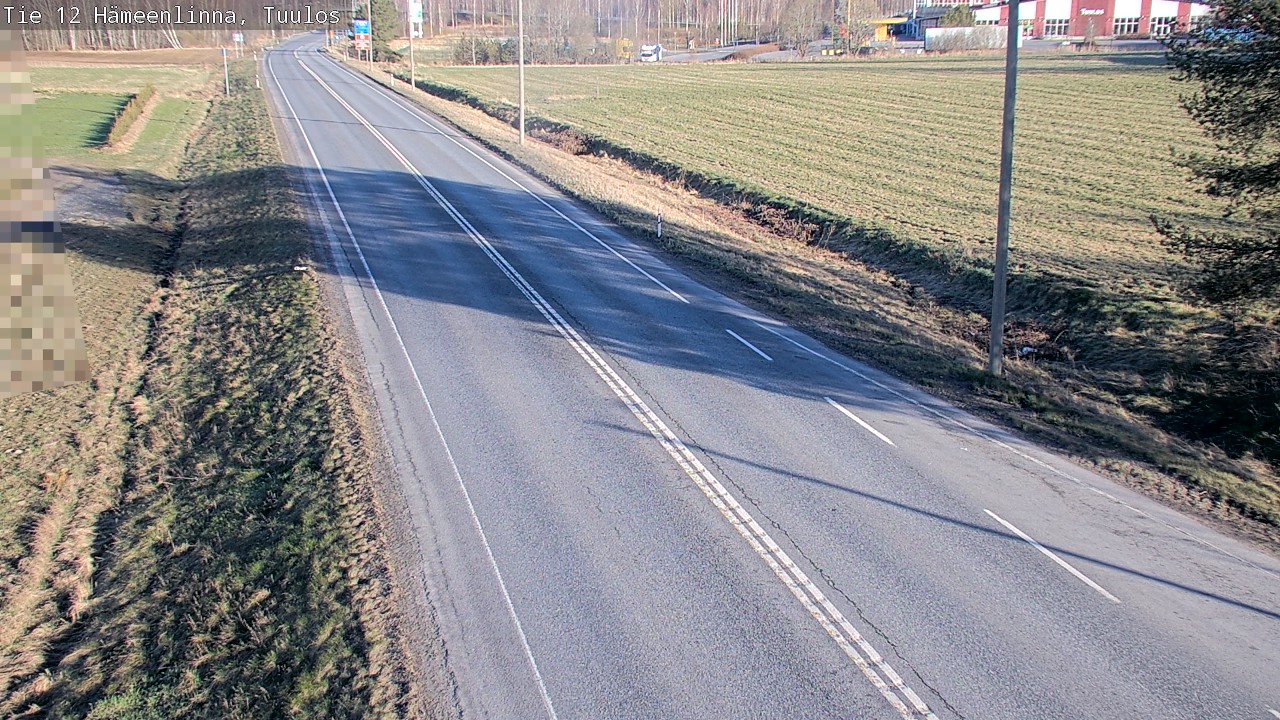 Kelikamerat Kuva Tie 12 Hämeenlinna, Tuulos, Hämeenlinna, Kanta-Häme