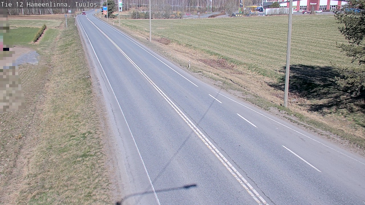 Kelikamerat Kuva Tie 12 Hämeenlinna, Tuulos, Hämeenlinna, Kanta-Häme