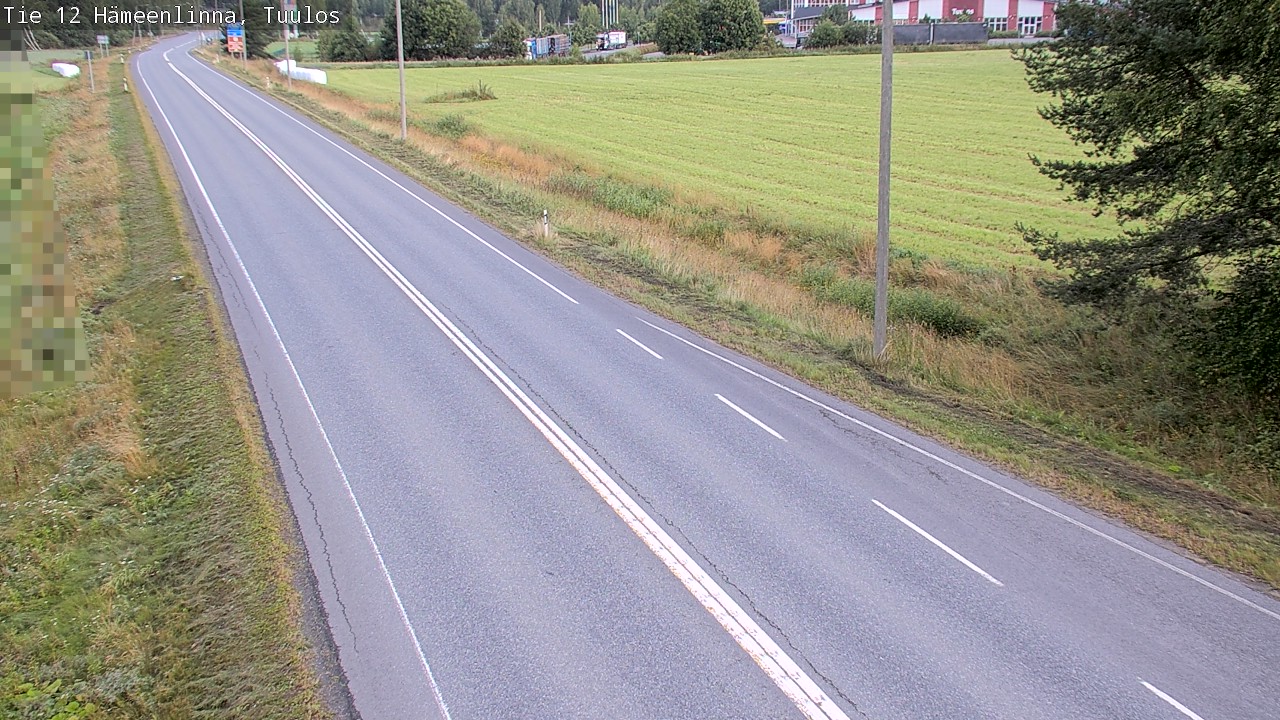 Weather Camera Image Road 12 Hämeenlinna, Tuulos, Hämeenlinna, Kanta-Häme