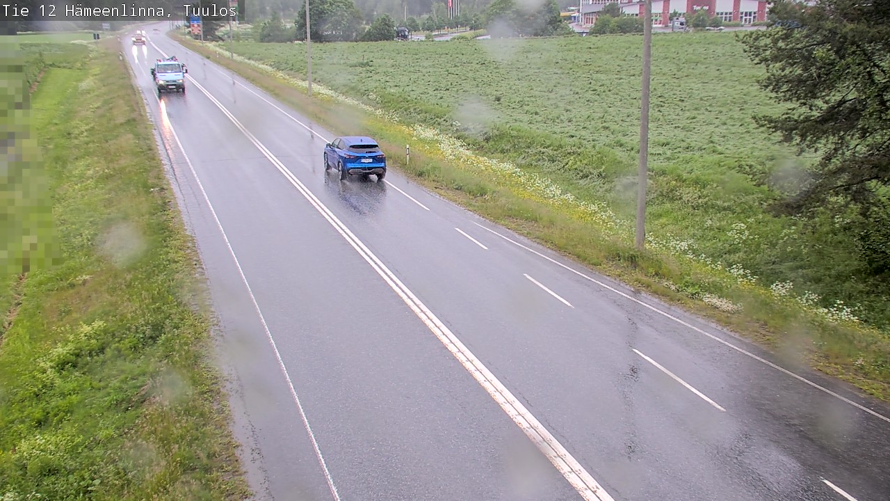 Weather Camera Image Road 12 Hämeenlinna, Tuulos, Hämeenlinna, Kanta-Häme