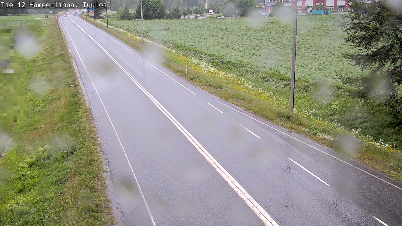 Weather Camera Image Road 12 Hämeenlinna, Tuulos, Hämeenlinna, Kanta-Häme