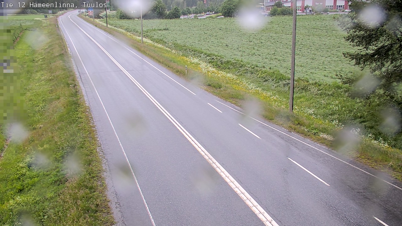 Weather Camera Image Road 12 Hämeenlinna, Tuulos, Hämeenlinna, Kanta-Häme