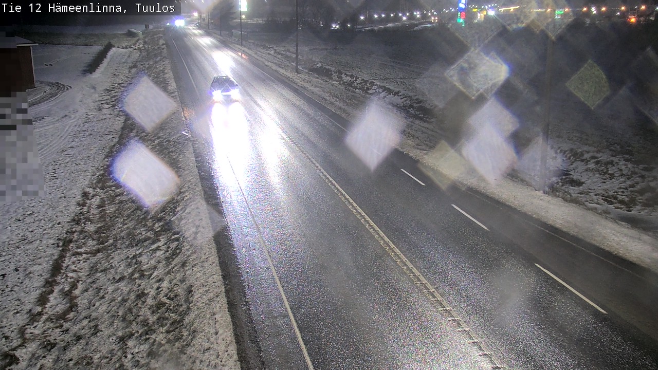 Weather Camera Image Väg 12 Hämeenlinna, Tuulos, Hämeenlinna, Kanta-Häme