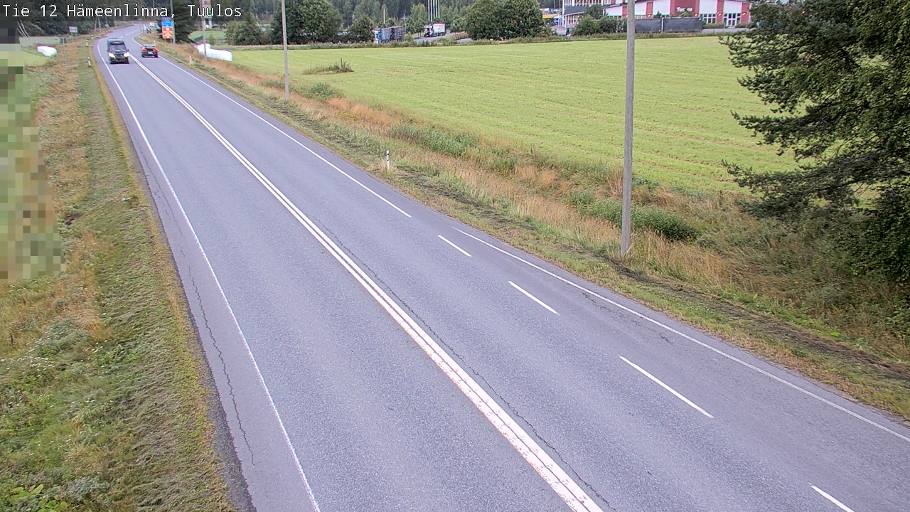 Weather Camera Image Road 12 Hämeenlinna, Tuulos, Hämeenlinna, Kanta-Häme