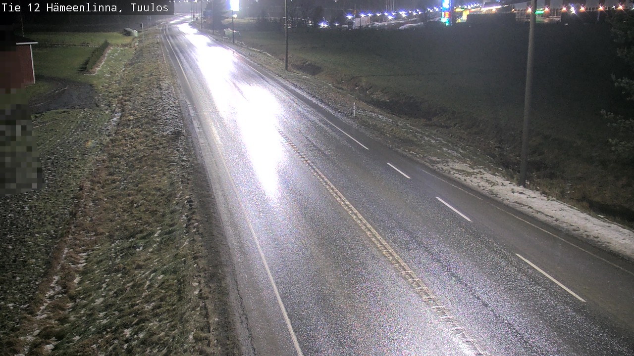 Weather Camera Image Väg 12 Hämeenlinna, Tuulos, Hämeenlinna, Kanta-Häme
