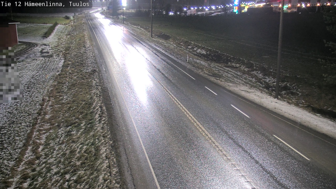 Weather Camera Image Väg 12 Hämeenlinna, Tuulos, Hämeenlinna, Kanta-Häme