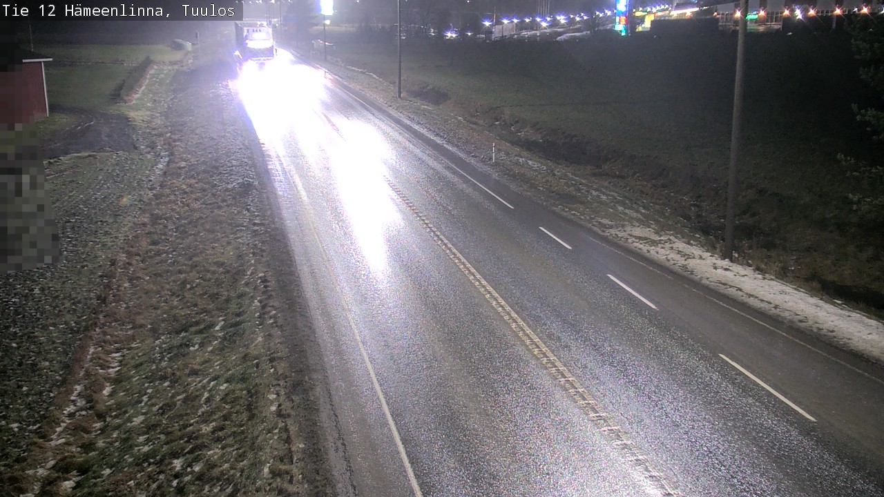 Weather Camera Image Väg 12 Hämeenlinna, Tuulos, Hämeenlinna, Kanta-Häme
