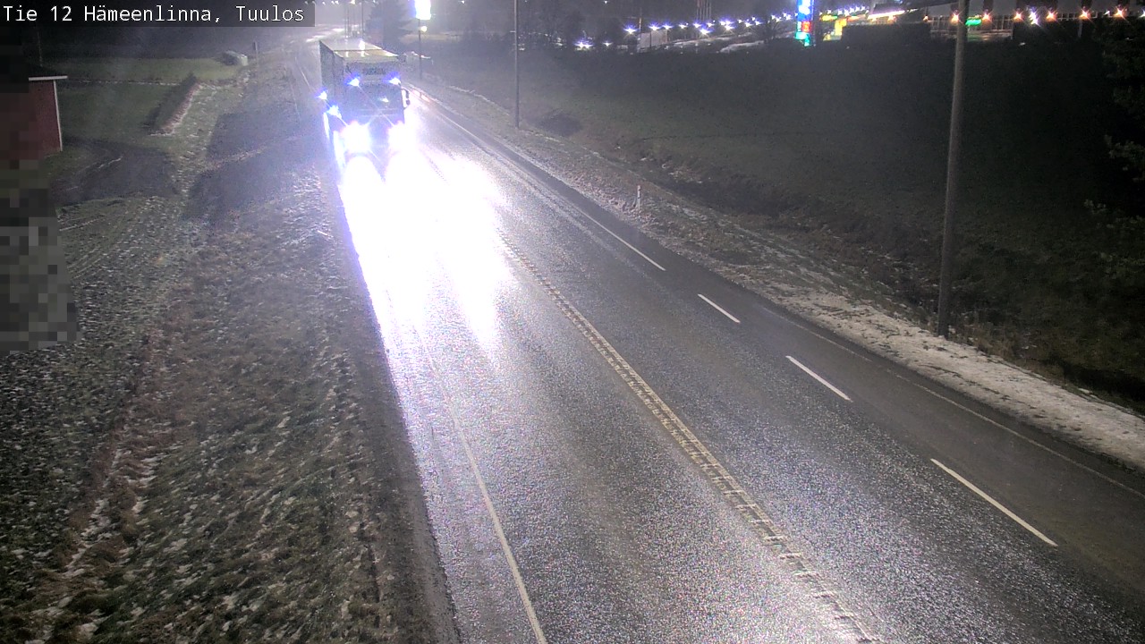 Weather Camera Image Väg 12 Hämeenlinna, Tuulos, Hämeenlinna, Kanta-Häme