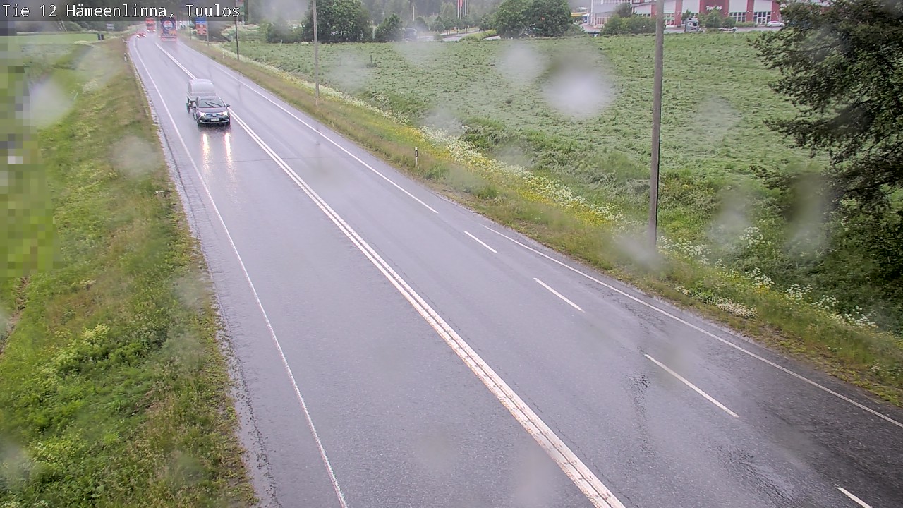 Weather Camera Image Road 12 Hämeenlinna, Tuulos, Hämeenlinna, Kanta-Häme