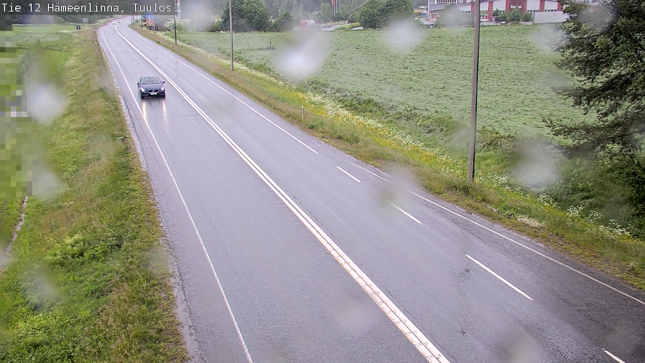 Weather Camera Image Väg 12 Hämeenlinna, Tuulos, Hämeenlinna, Kanta-Häme