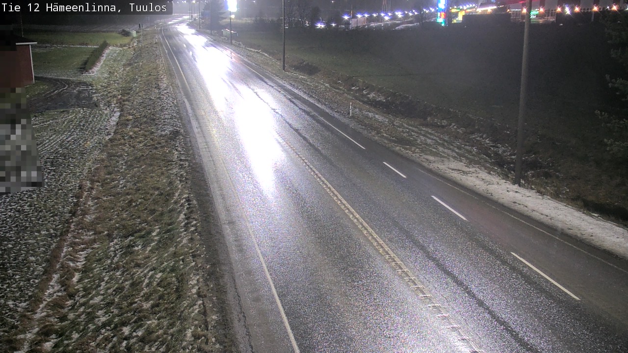 Weather Camera Image Väg 12 Hämeenlinna, Tuulos, Hämeenlinna, Kanta-Häme