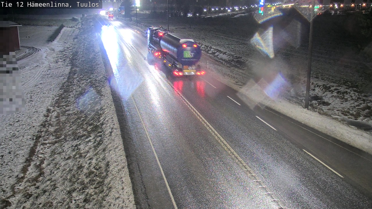 Weather Camera Image Väg 12 Hämeenlinna, Tuulos, Hämeenlinna, Kanta-Häme