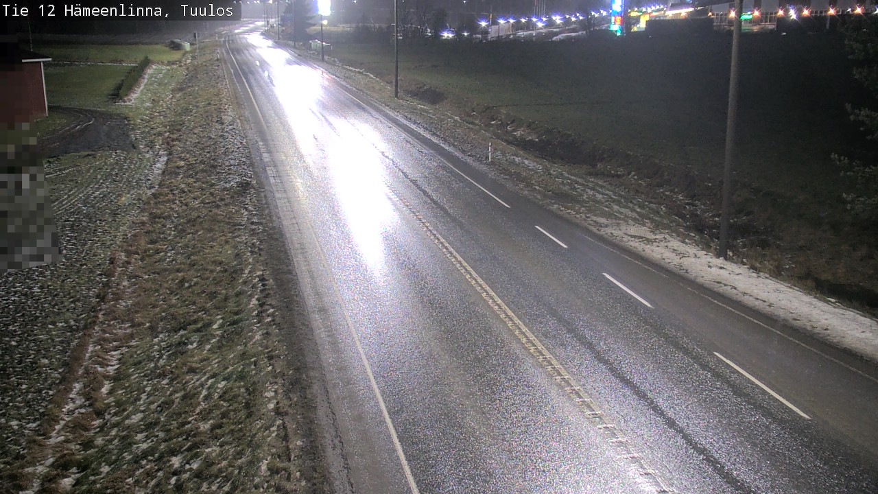 Weather Camera Image Väg 12 Hämeenlinna, Tuulos, Hämeenlinna, Kanta-Häme