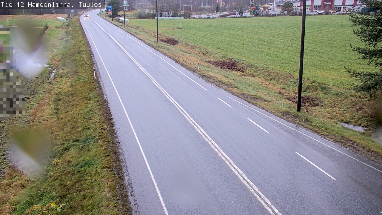Weather Camera Image Road 12 Hämeenlinna, Tuulos, Hämeenlinna, Kanta-Häme