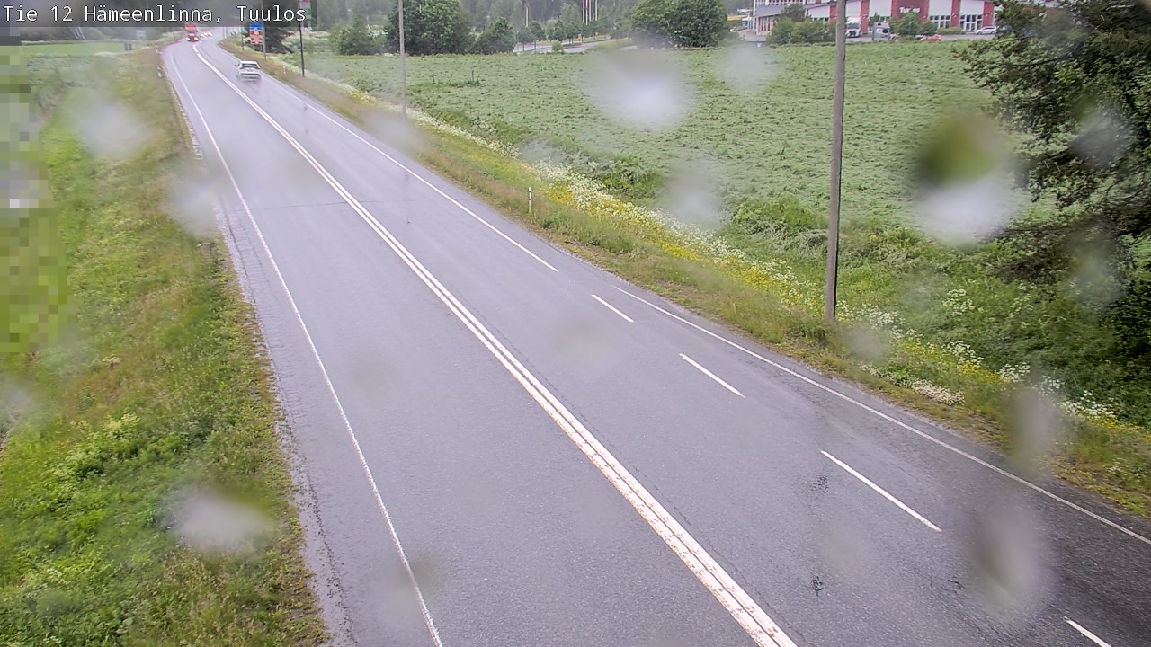 Weather Camera Image Road 12 Hämeenlinna, Tuulos, Hämeenlinna, Kanta-Häme