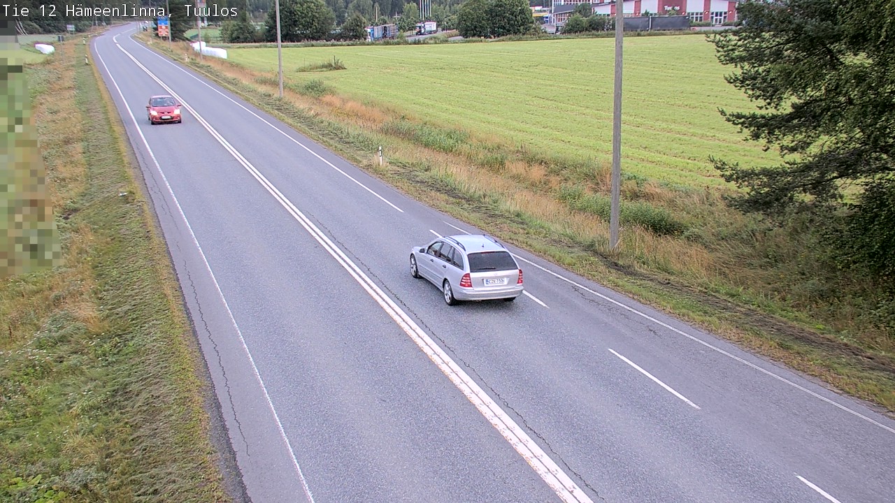 Weather Camera Image Road 12 Hämeenlinna, Tuulos, Hämeenlinna, Kanta-Häme