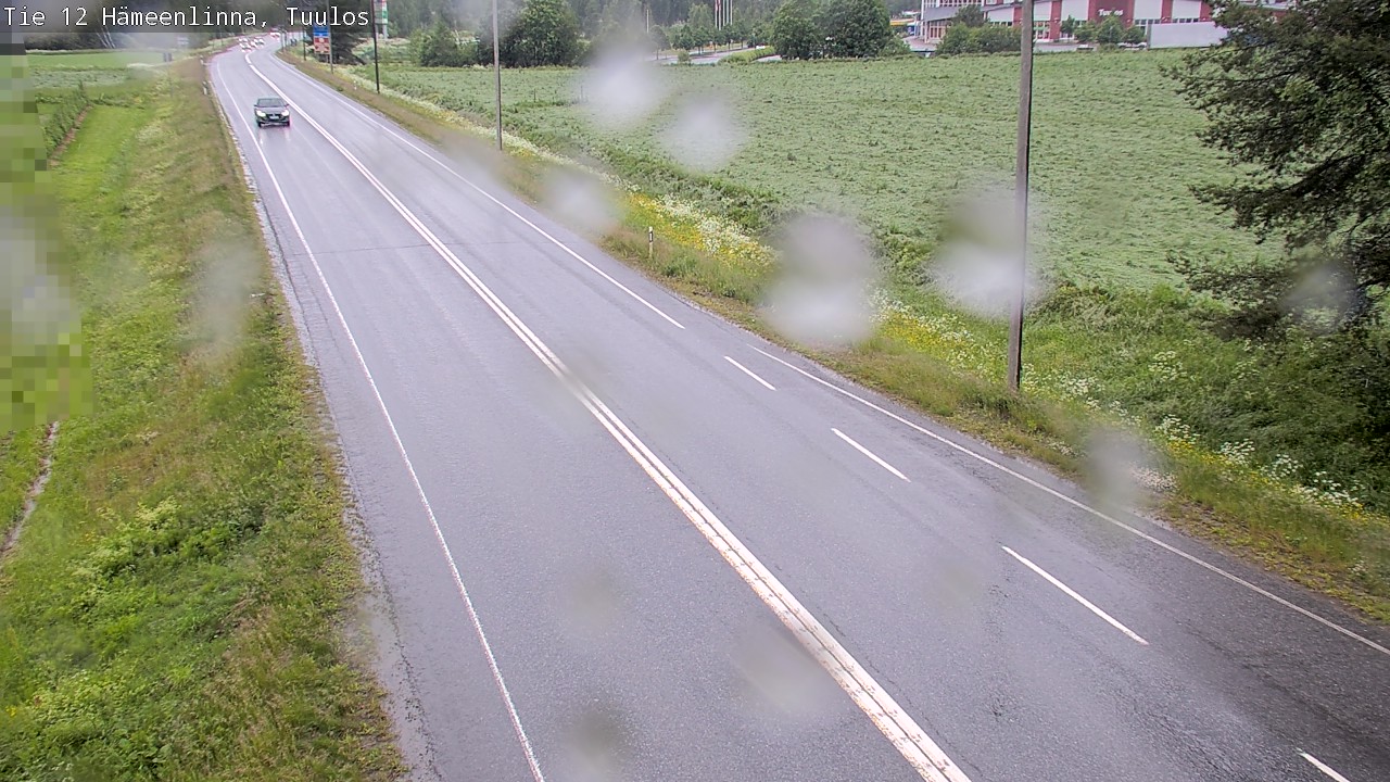 Weather Camera Image Road 12 Hämeenlinna, Tuulos, Hämeenlinna, Kanta-Häme