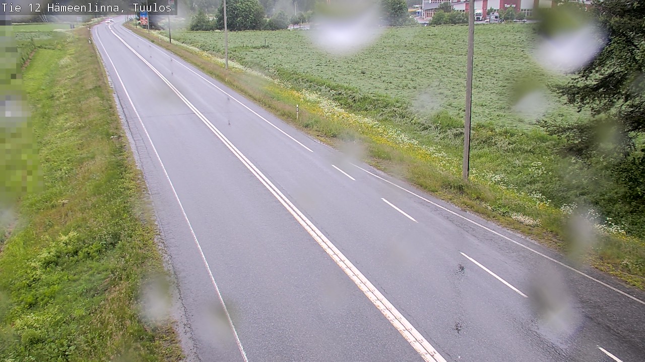 Weather Camera Image Road 12 Hämeenlinna, Tuulos, Hämeenlinna, Kanta-Häme