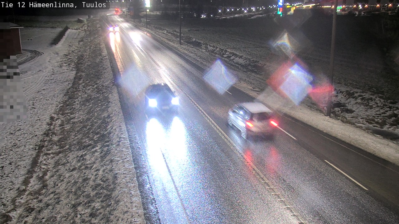 Weather Camera Image Väg 12 Hämeenlinna, Tuulos, Hämeenlinna, Kanta-Häme