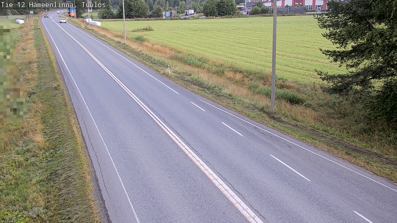 Weather Camera Image Road 12 Hämeenlinna, Tuulos, Hämeenlinna, Kanta-Häme