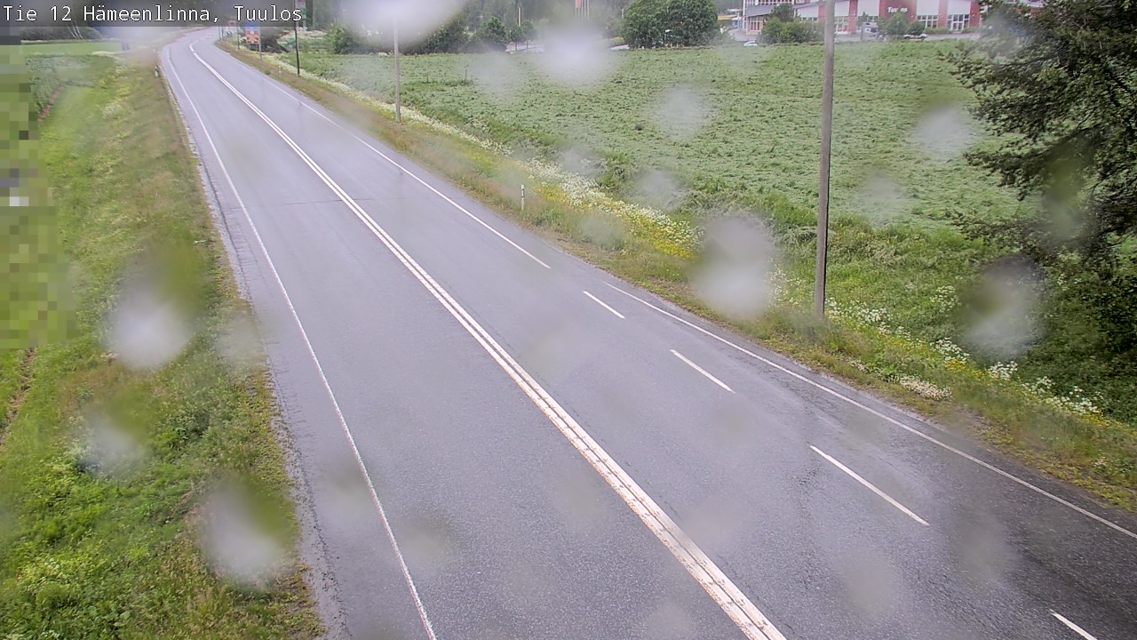 Weather Camera Image Road 12 Hämeenlinna, Tuulos, Hämeenlinna, Kanta-Häme