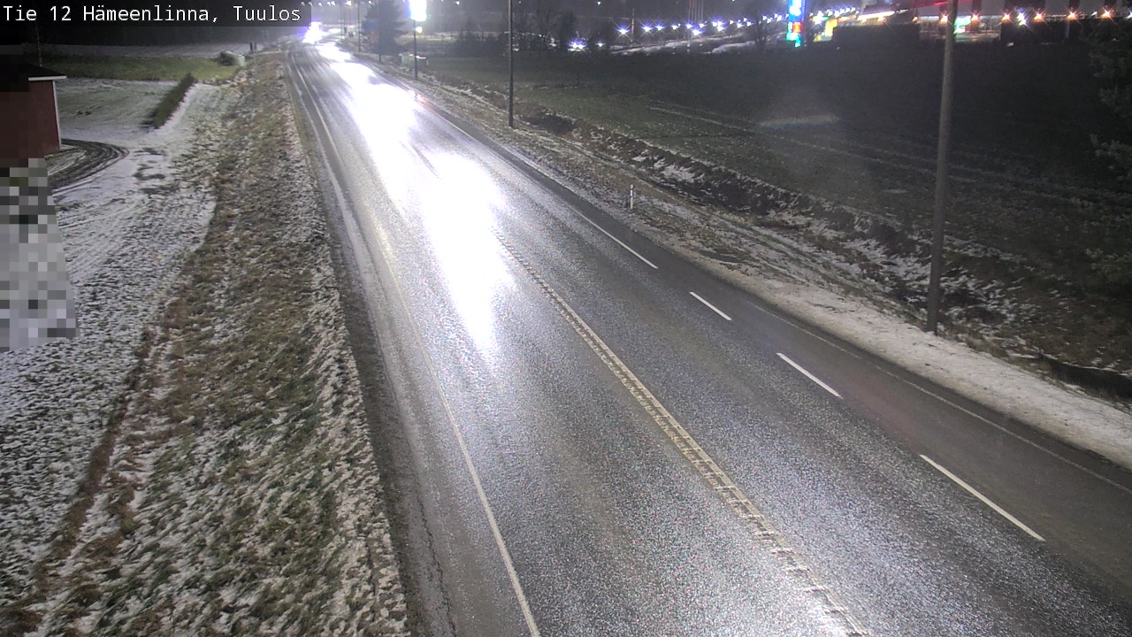 Weather Camera Image Väg 12 Hämeenlinna, Tuulos, Hämeenlinna, Kanta-Häme