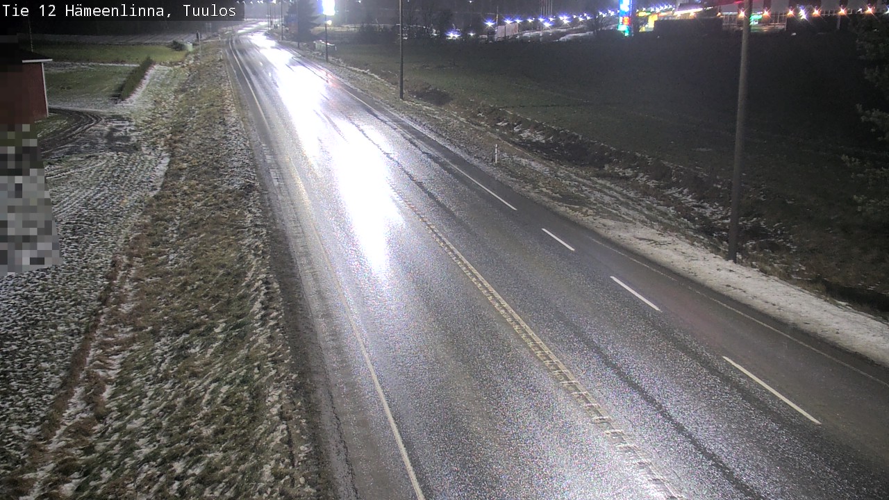 Weather Camera Image Väg 12 Hämeenlinna, Tuulos, Hämeenlinna, Kanta-Häme
