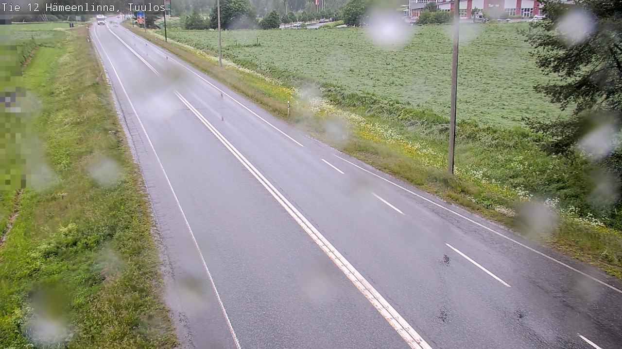 Weather Camera Image Road 12 Hämeenlinna, Tuulos, Hämeenlinna, Kanta-Häme
