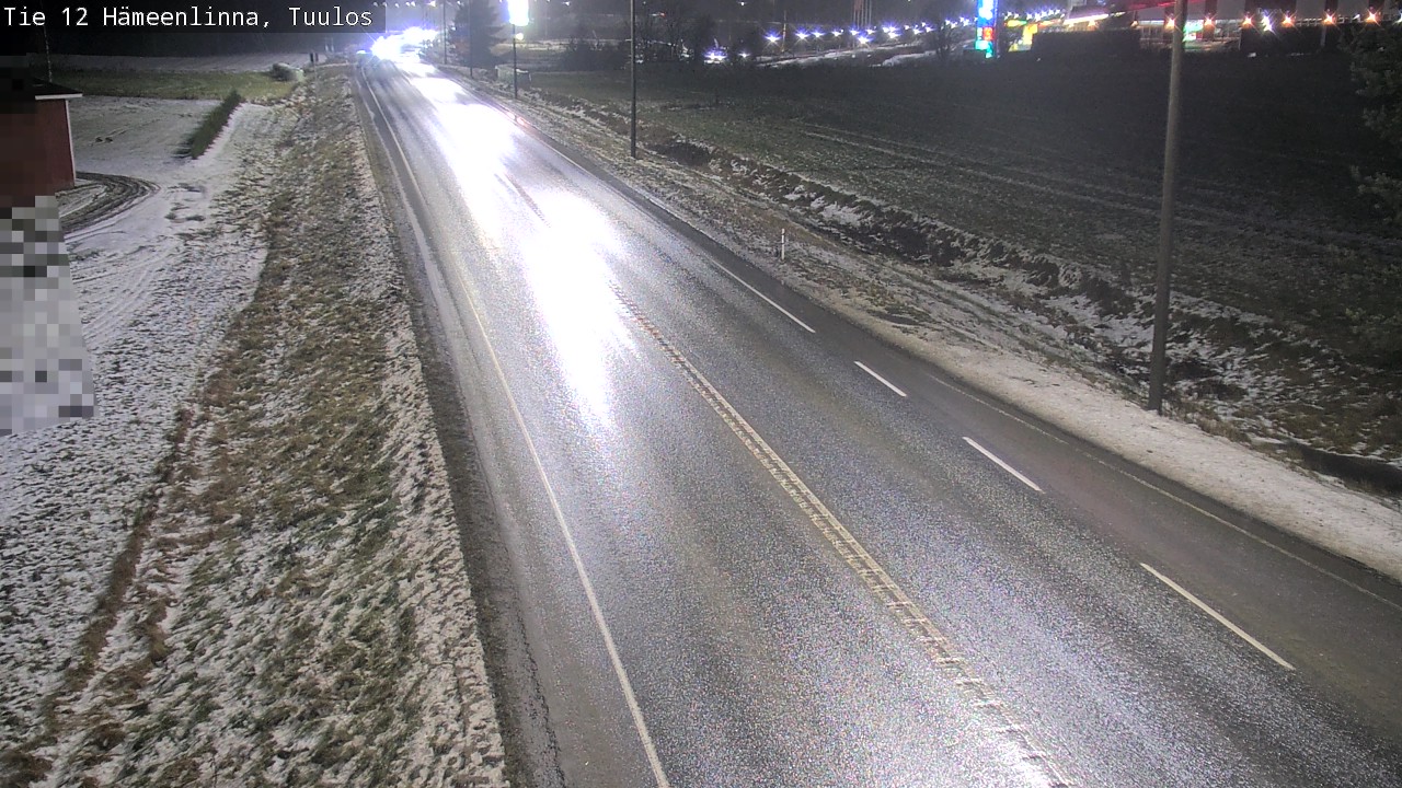 Weather Camera Image Väg 12 Hämeenlinna, Tuulos, Hämeenlinna, Kanta-Häme