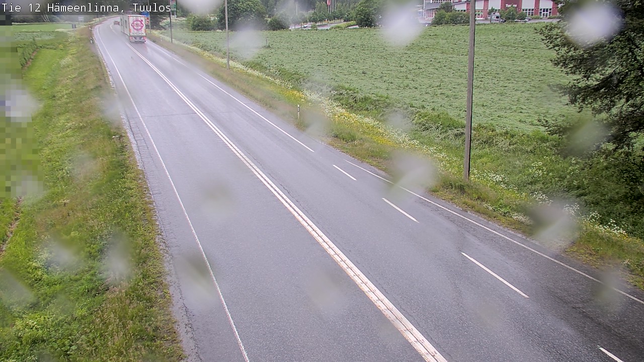 Weather Camera Image Road 12 Hämeenlinna, Tuulos, Hämeenlinna, Kanta-Häme
