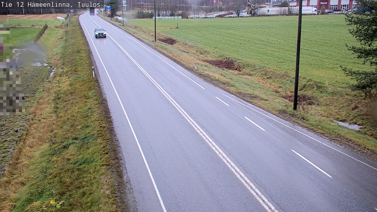 Weather Camera Image Road 12 Hämeenlinna, Tuulos, Hämeenlinna, Kanta-Häme