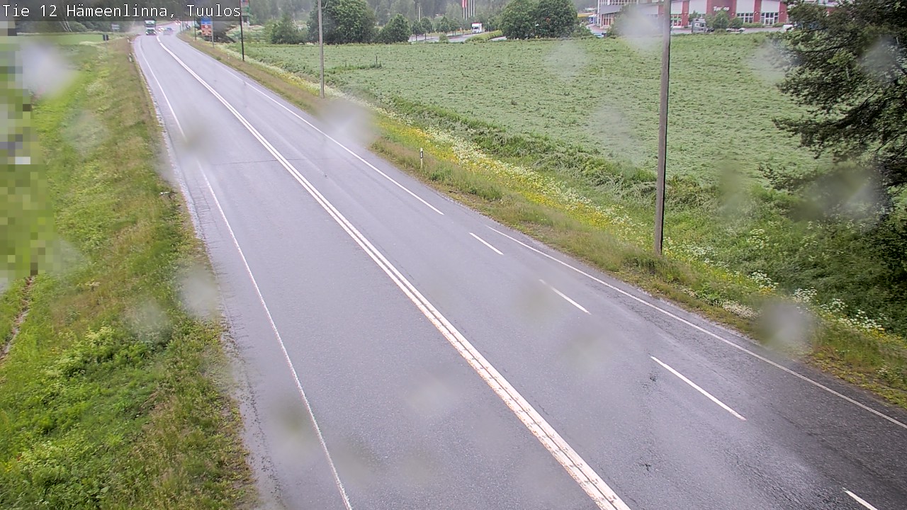 Weather Camera Image Road 12 Hämeenlinna, Tuulos, Hämeenlinna, Kanta-Häme