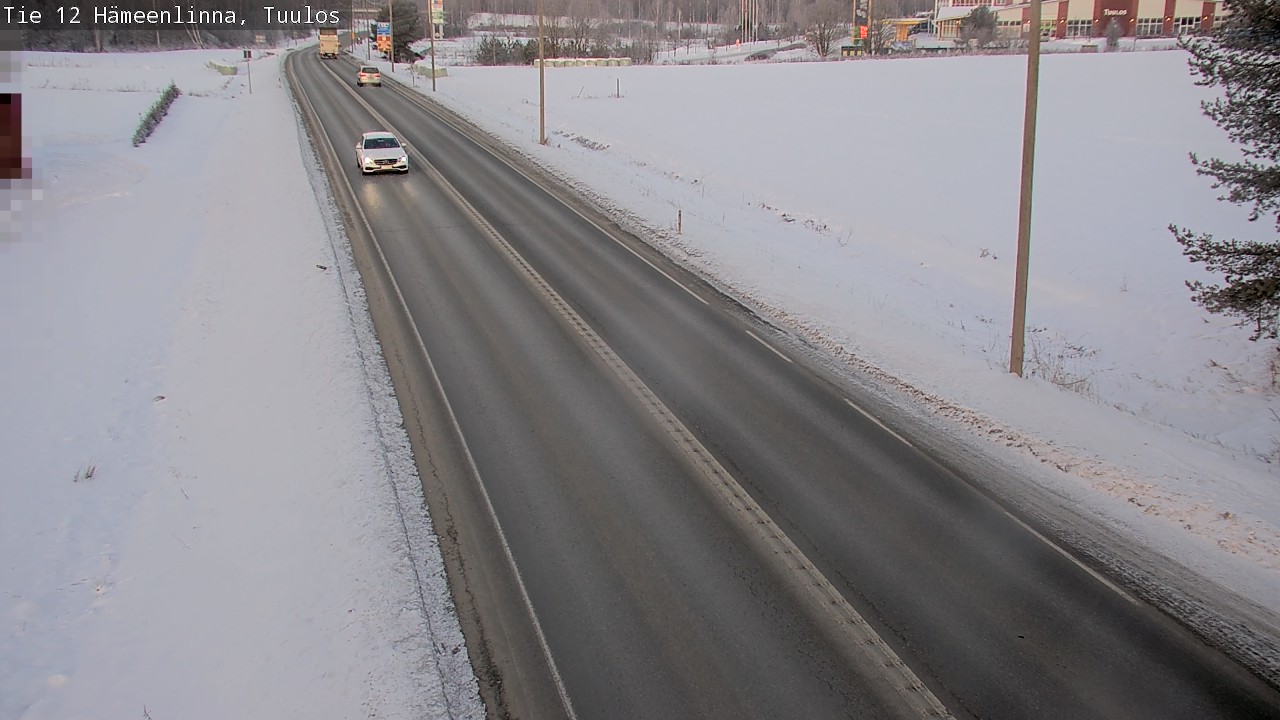 Weather Camera Image Road 12 Hämeenlinna, Tuulos, Hämeenlinna, Kanta-Häme
