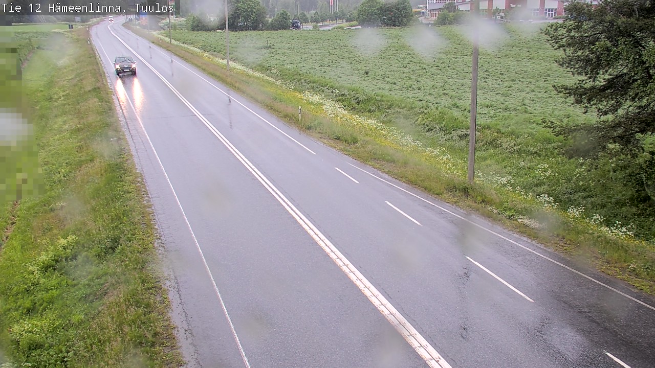 Weather Camera Image Road 12 Hämeenlinna, Tuulos, Hämeenlinna, Kanta-Häme