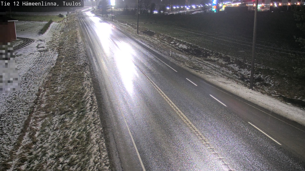 Weather Camera Image Väg 12 Hämeenlinna, Tuulos, Hämeenlinna, Kanta-Häme