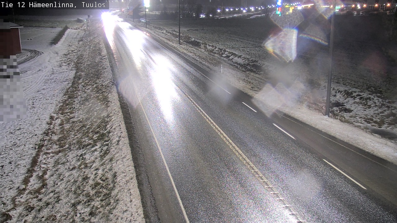 Weather Camera Image Väg 12 Hämeenlinna, Tuulos, Hämeenlinna, Kanta-Häme