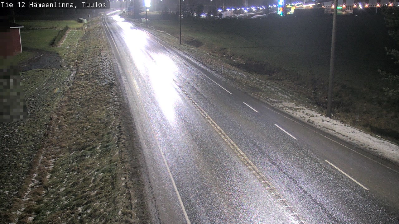 Weather Camera Image Väg 12 Hämeenlinna, Tuulos, Hämeenlinna, Kanta-Häme