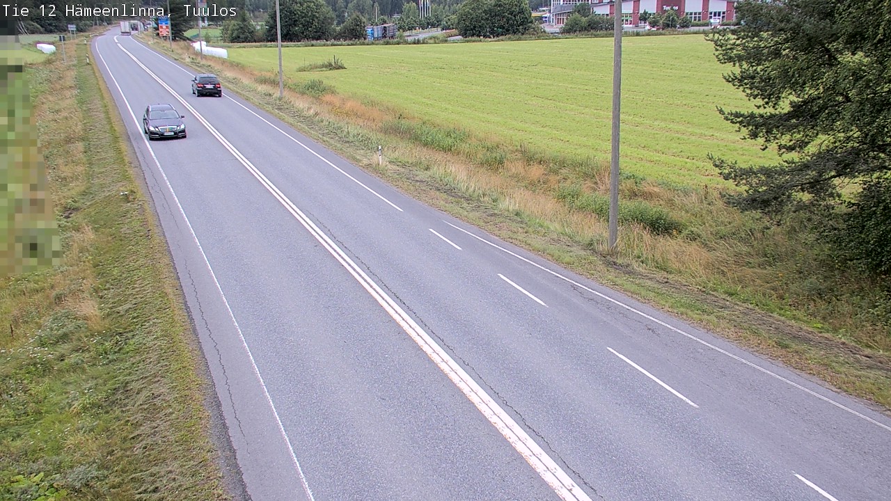 Weather Camera Image Road 12 Hämeenlinna, Tuulos, Hämeenlinna, Kanta-Häme