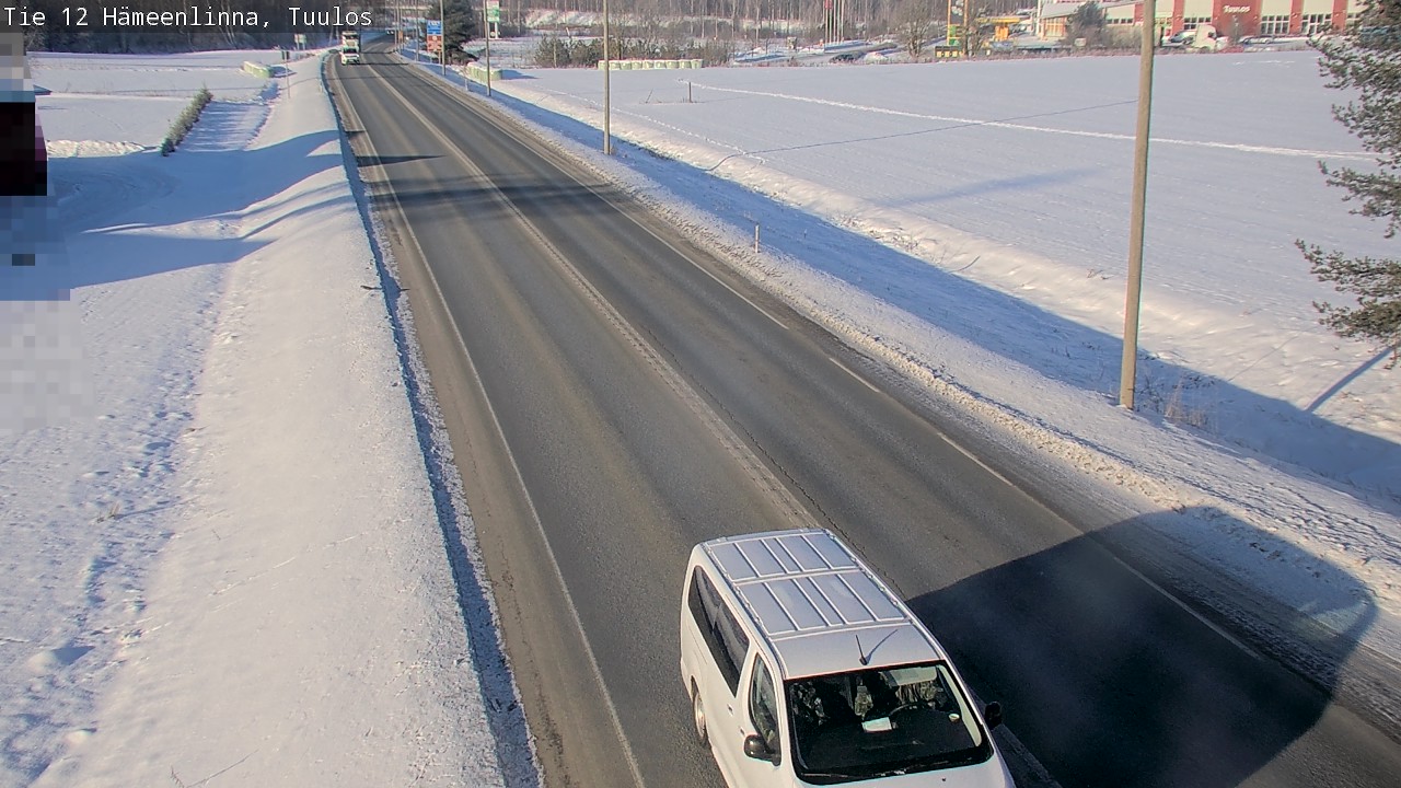 Weather Camera Image Road 12 Hämeenlinna, Tuulos, Hämeenlinna, Kanta-Häme