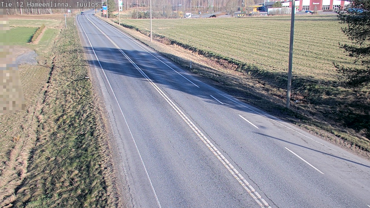 Kelikamerat Kuva Tie 12 Hämeenlinna, Tuulos, Hämeenlinna, Kanta-Häme