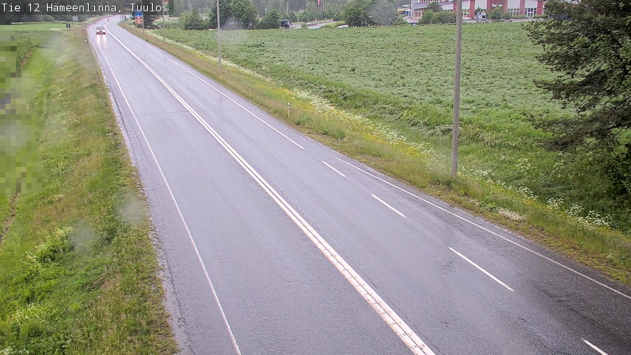 Weather Camera Image Road 12 Hämeenlinna, Tuulos, Hämeenlinna, Kanta-Häme