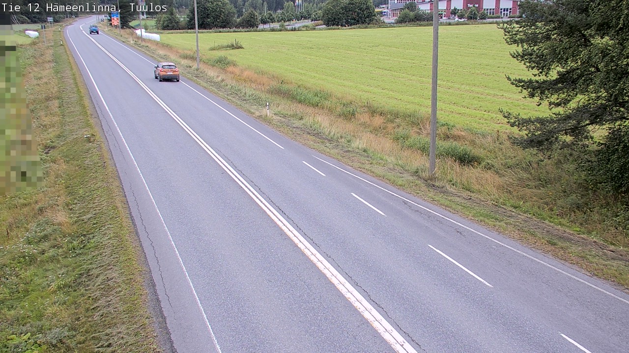Weather Camera Image Road 12 Hämeenlinna, Tuulos, Hämeenlinna, Kanta-Häme