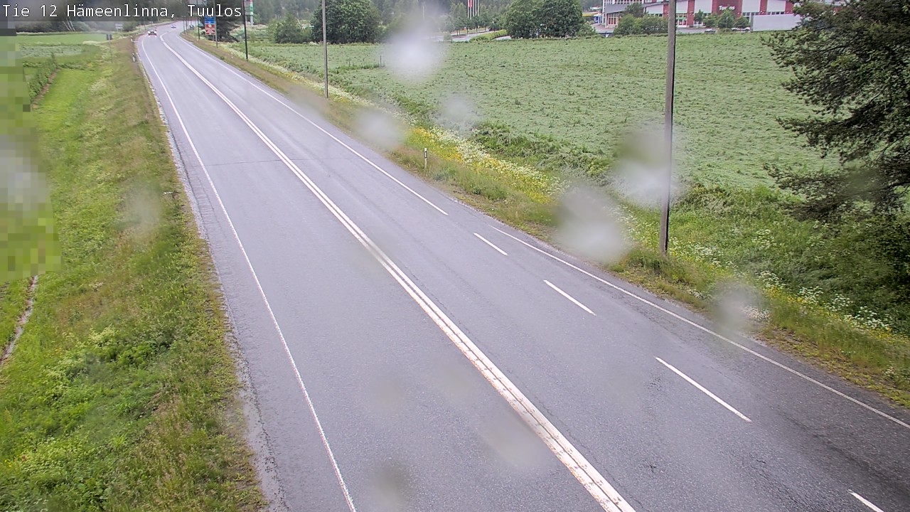 Weather Camera Image Road 12 Hämeenlinna, Tuulos, Hämeenlinna, Kanta-Häme