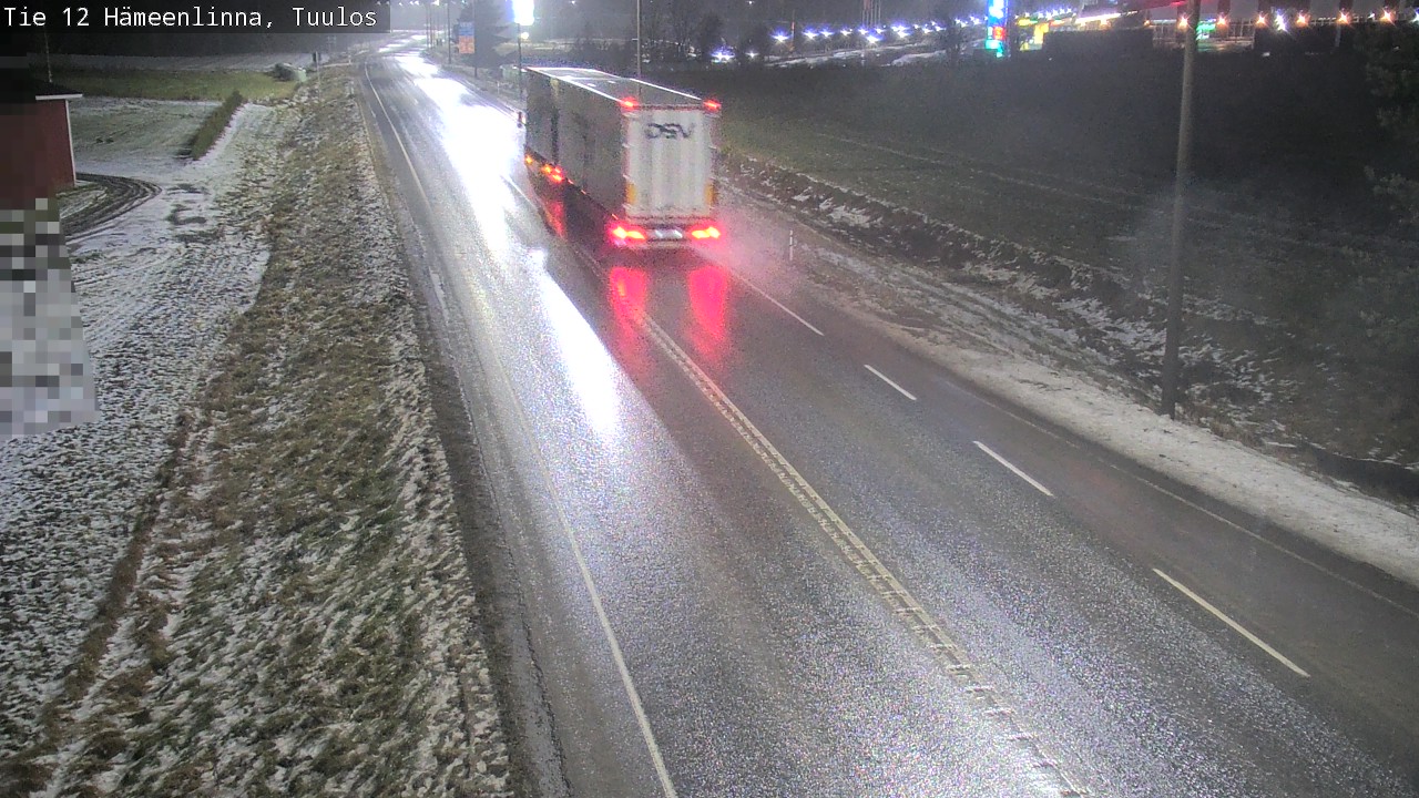 Weather Camera Image Väg 12 Hämeenlinna, Tuulos, Hämeenlinna, Kanta-Häme