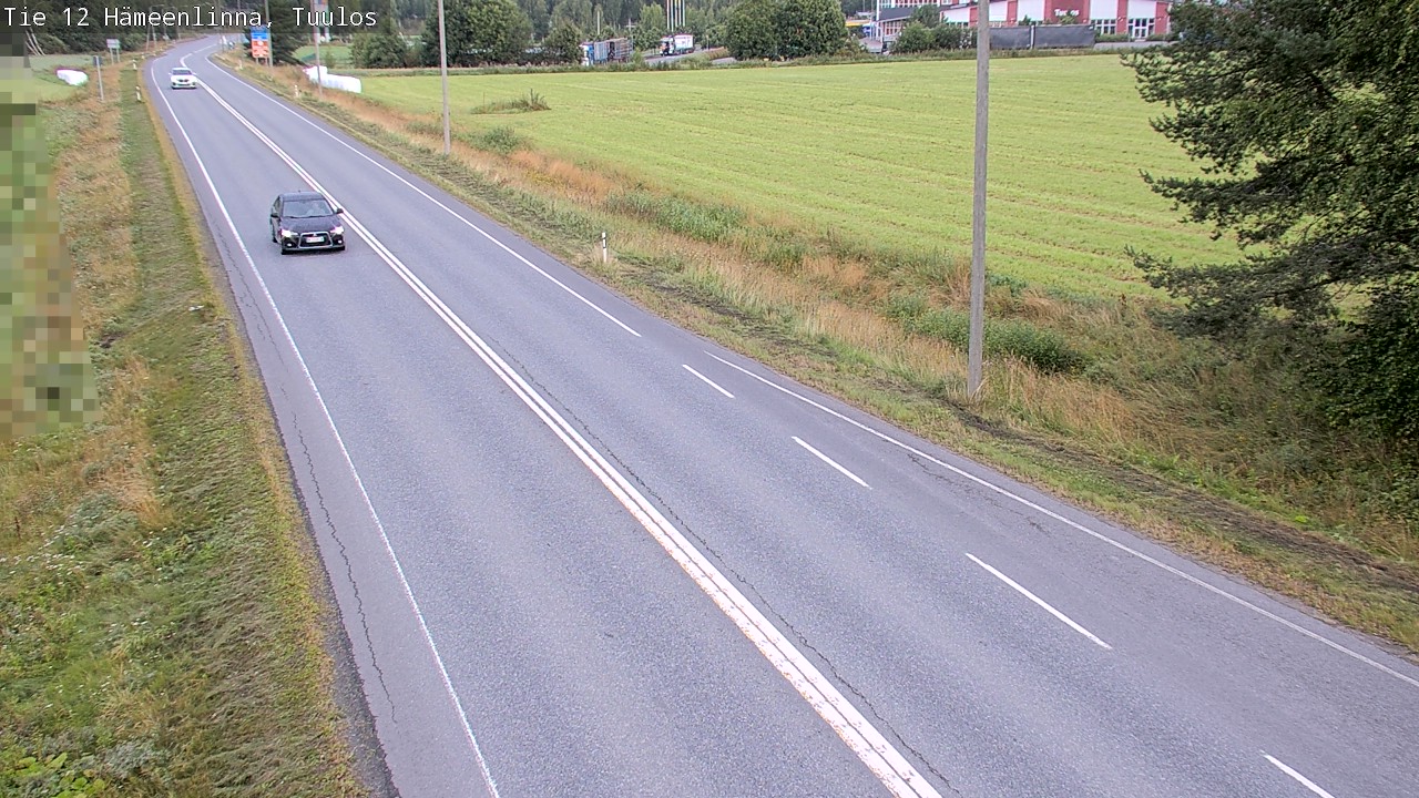 Weather Camera Image Road 12 Hämeenlinna, Tuulos, Hämeenlinna, Kanta-Häme